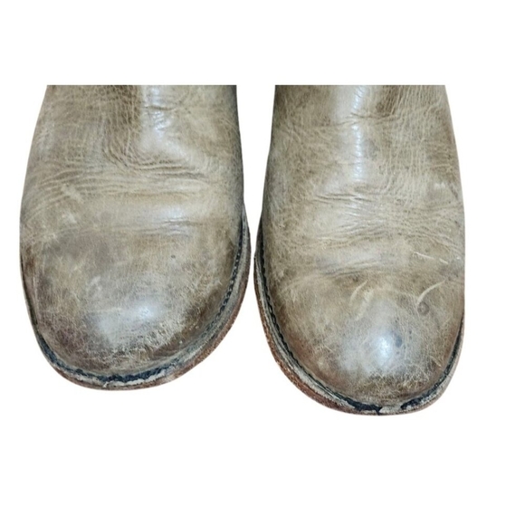 Frye Tan Leather Over the Knee Boots - Picture 4 of 13